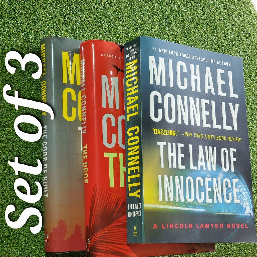 Michael Connelly Set of 3 Novels
